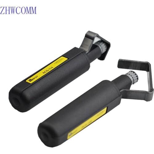 ZHWCOMM RCS-158 Round Cable Stripper for precise jacket stripping of fiber optic multi-fiber