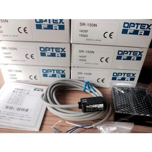 100% new original OPTEX lens reflected photoelectric sensor SR-150N