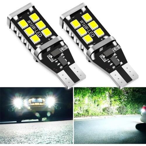 2pcs T15 921 W16W T16 Canbus LED Bulb Car Backup Reverse Lights for Mercedes Benz W220 W213 W176 ML CLK W201 W208 W123 W164 SLK