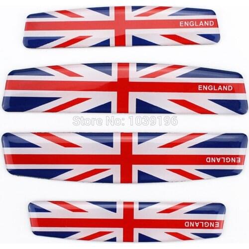 40 x Car Styling Door Edge Guard Protector Strips Anti-collision Anti-scratch Trim Door Edge Guard Stickers For England Flag