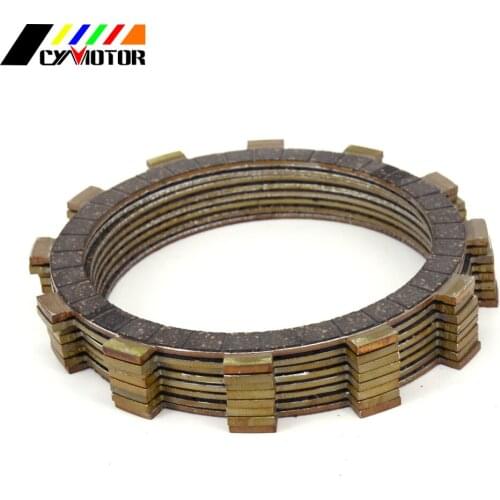 8PCS Motocycle Clutch Friction Plates Disc Set For YAMAHA YZF-R6 1999-2005 YZF-R6S 2001-2009 YZF R6 R6S Street