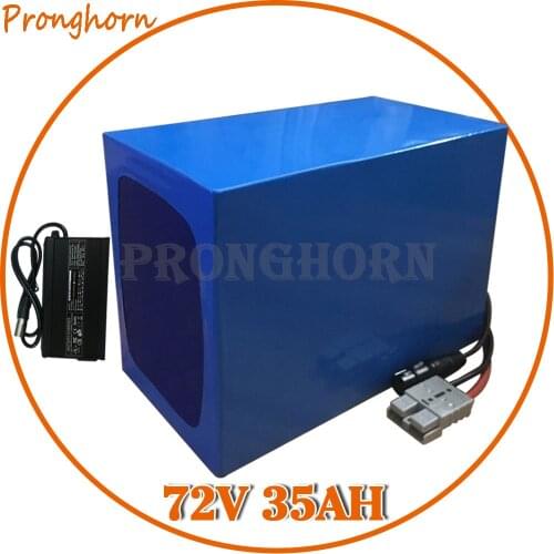 72V 2000W 3000W Lithium Battery 72V 35AH Electric Bicycle Battery 72V Scooter Li-ion Battery use 3.7V 2500MAH 18650 cell+Charger