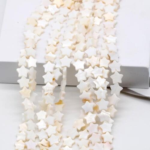 Tidy white star pearls strand for jewelry Shell pearl star shape loose strand pearl strand 5Pcs/Lot PB213