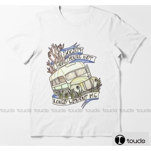 Into The Wild Society Black MenS T-Shirt Printed T-Shirt Pure Cotton Men Top Tee Print T Shirt O-Neck Short Unisex red t shirt