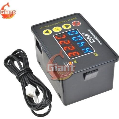 Digital Thermostat Temperature Controller DMT01 Temperature Controller Fo Incubator Cooling Heating Switch Thermostat NTC Sensor