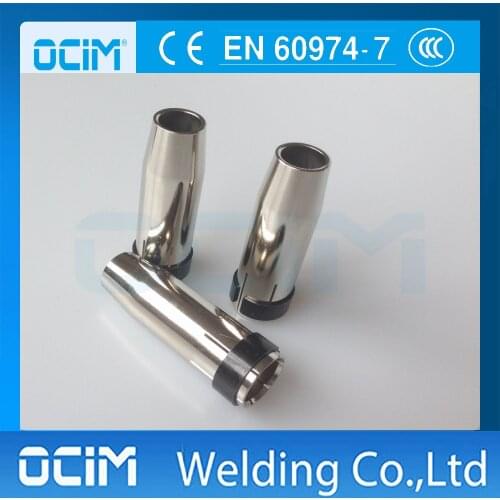 5PCS MB24KD Conical 12.5MM Mig Mag Copper Welding Nozzle