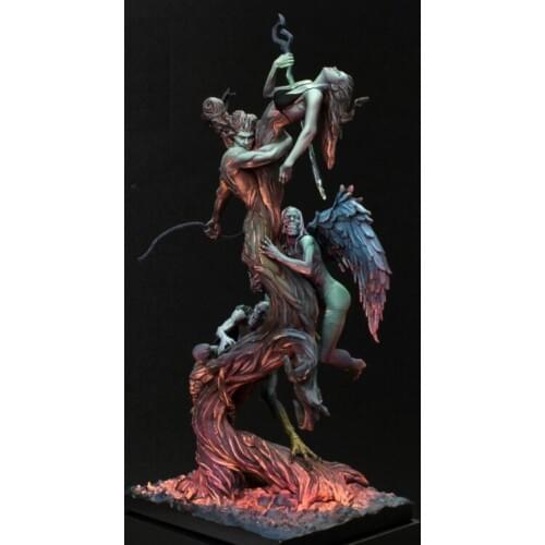 1/24 Resin Model Building Kit Figure Suicide tree