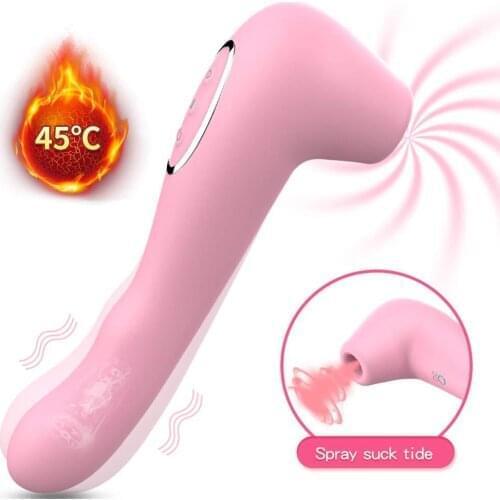 Clit Sucker Sucking Vibrator Powerful Vibrator Clitoris Sucker Nipple Vagina Clitoral Stimulator G Spot Vibrator For Woman Dildo