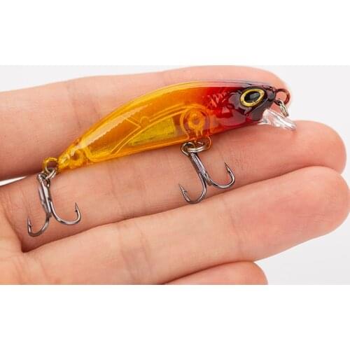 New 1PCS Fishing Lure 50mm 5.5g Sinking Water Mini Minnow Hard Lure Artifical Small Crankbait Pencil Wobblers Hard Bait