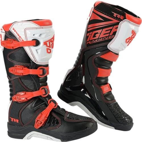 NEW Motocross Boots Motorcycle Enduro Riding Mx Moto Cross Botas Motorbike Motorboats Shoes Racing Men&kids MTB Downhill Boots