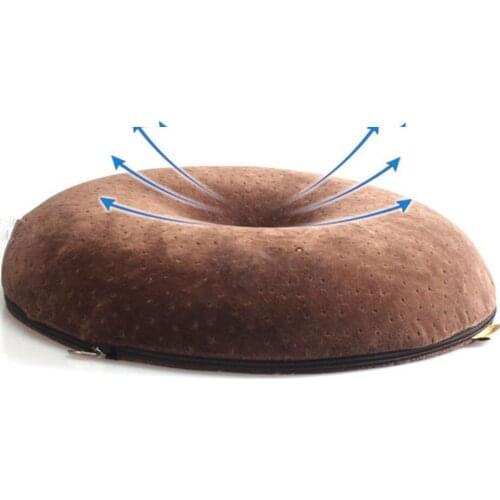 Coccyx Sciatica pillow Memory Foam Anti-decubitus Hollow Design Breathable Care Caudal Vertebra Hip Pad Cushion Chair