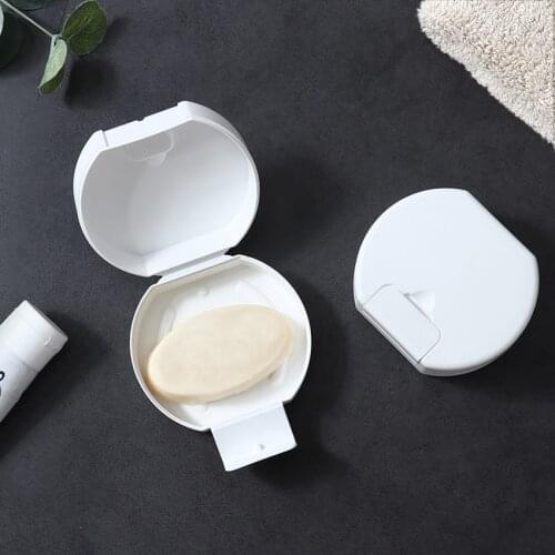 Portable Travel Soap Dish Box Case Holder Container Home Bathroom Shower Outdoor