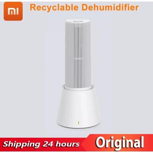 XIAOMI MIJIA Hysure recyclable Mini Dehumidifier for home Dehumidifier silent bedroom basement air moisture absorber