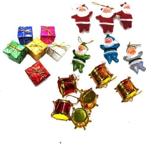 Christmas Pine Tree 18Parça Ornament christmas decorations рождественские украшения