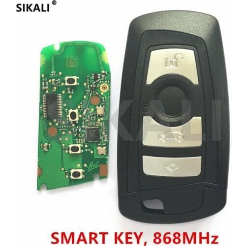 SIKALI Smart Key for BMW 868MHz CAS4/CAS4+ System 1 3 5 7 Series Remote 730 740 750 760 528 535 550 320 325 328 330 335 Etc