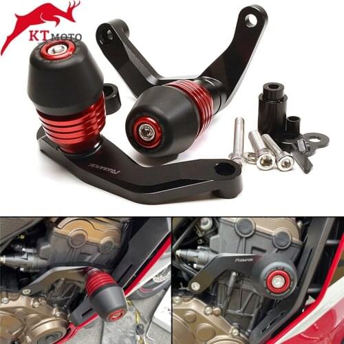 Motorcycle CNC Left and Right Frame Sliders Falling Protection Guard Crash Protector For HONDA CBR650R CBR 650R 2019-2022 2021