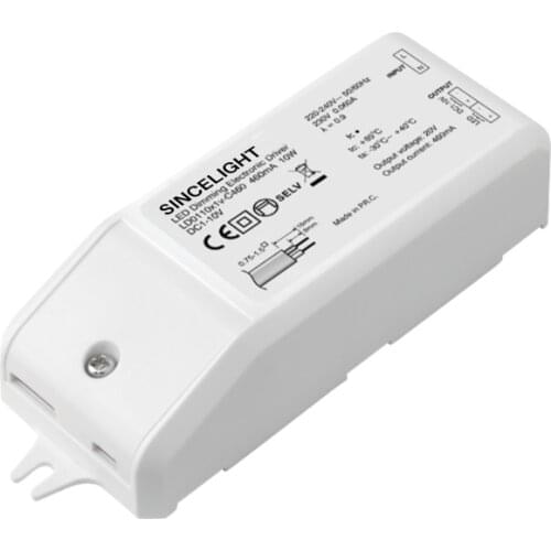 SINCELIGHT LED Dimming Electronic Driver (DC1-10V Dimmable ) 23Vdc/700mA Constant Current