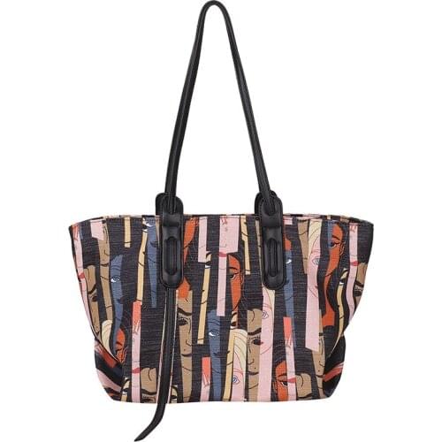 Large Capacity Oxford Cloth Shoulder Shopping Bag Beach Tote Bag Designer Nylon Purses And Handbags Luxury Big Size Shopping Bag