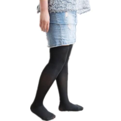 Plus Fertilizer Womens Stockings Of Large Size Over The Knee High Socks Thigh High Stockings Plus Size Black Loose Long Socks