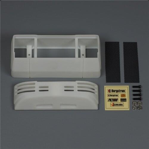 1/14 Rc Tamiya Truck Trailer Container Refrigerator Semi-trailer Container Air Conditioner Toy Model