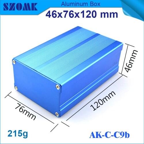 1 piece diy box power supply enclosure in aluminium material electronics aluminium box 41x68 mm