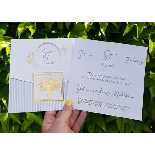 100pcs custom wedding party christmas event card birthday invitation card handmade