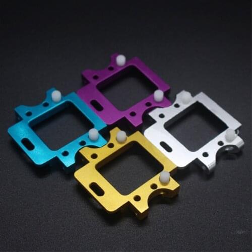 102061 HSP Upgrade Spare Parts For 1/10 R/C Model Car Purple Aluminum Rear Gear Box Mount 102061P