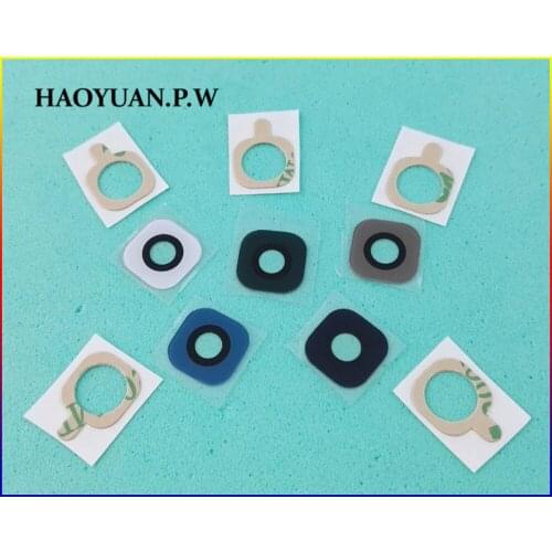 2pcs New Original Rear Back Camera Glass Lens with Adhesive For Samsung Galaxy S6 Edge G925 G925F/A/P/T For S6 G920 G925F/P/T