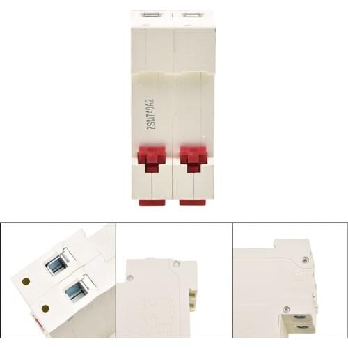 2P DC1000V Solar Mini Circuit Breaker 10A/16A/32A/50A/63A DC Photovoltaic MCB Solar Miniature Circuit Breaker