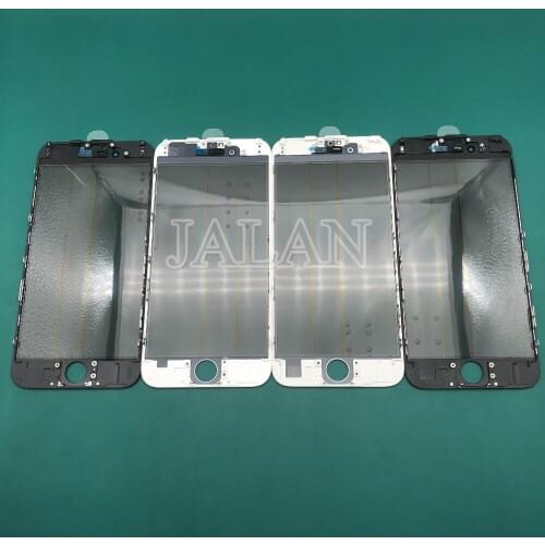 AAA+ quality cold press 4 in 1 Front out Screen panel Glass With Frame oca polarizer for Phone 6 6s repair Factory price