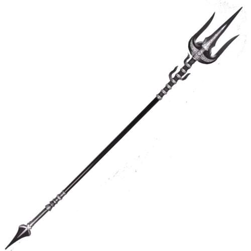 Anime Final Fantasy XV Lunafreya Nox Fleuret Trident Cosplay Replica Prop for Halloween Christmas Fancy Party Cosplay
