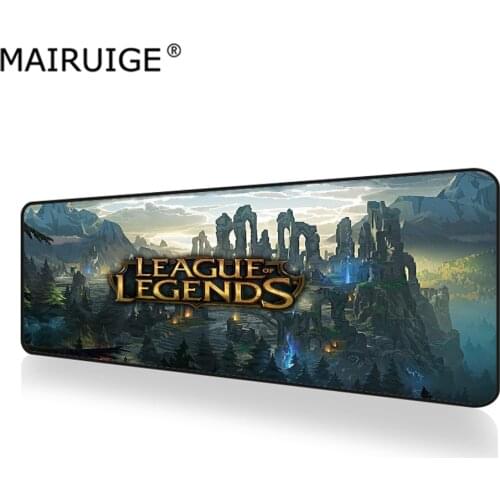 Large Mouse Pad XXL League Of Legends Gamer Desk Mat Keyboard Pad Gaming MousePad 90x40cm/70x30cm for Laptop Table Pads