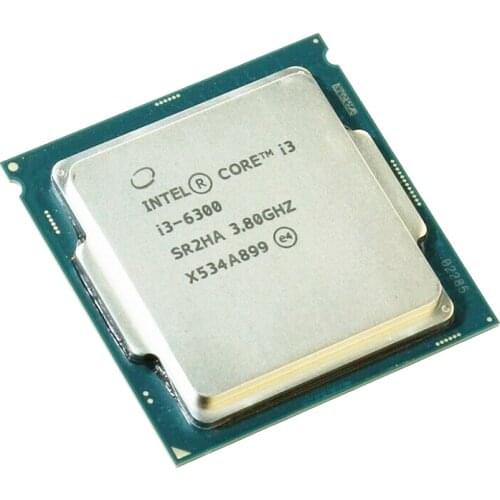 Intel Core i3 6300 3.8GHz Dual-Core Quad-Thread CPU Processor 4M 51W LGA 1151