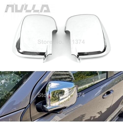 Chrome Carbon Look Rearview Mirror Cover For Dodge Journey JUCV Fiat Freemont 2009-2017 2018 Accessories