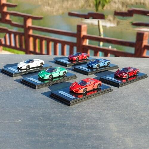 1/64 Alloy Casting Car Model Ferrari Enzo ACE High-end Collection Holiday Gift Childrens Toy