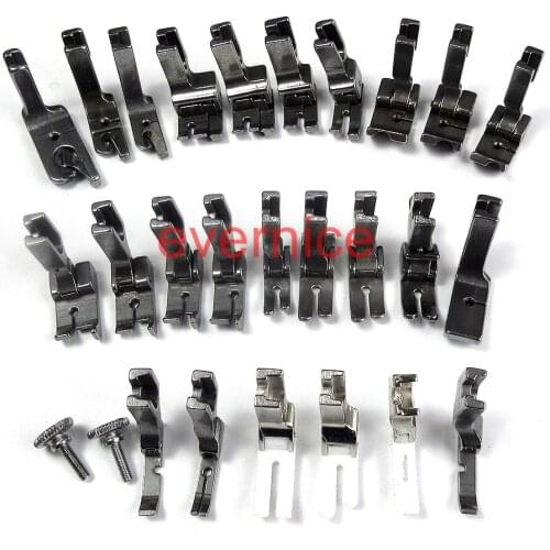 25 PRESSER FOOT SET - HIGH SHANK - for BROTHER DB2-B737, B735 B755 SINGLE NEEDLE