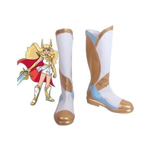 She-Ra and the Princesses of Power Adora Cosplay Boots Shoes Women Shoes Costume Customized Accessories Halloween Party Shoes