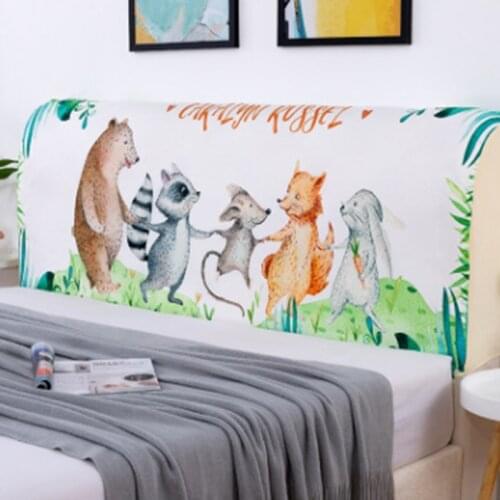 Bed Covers Bedside Cover Cartoon Printed All-inclusive Bedspreads Bedroom Room Bed Decoration Home Textile