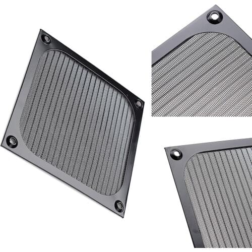 PC Cooler Fan Filter Dustproof Computer Case Cover Mesh Dust Filter Net Guard For PC Computer Case Cooling Fan 12cmx12cm