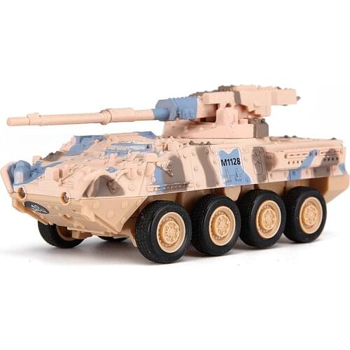 EBOYU(TM) 1:72 Radio Remote Control Mini Rc German Military Stricker Artillery Car Type-G Electric Airsoft RC Tank