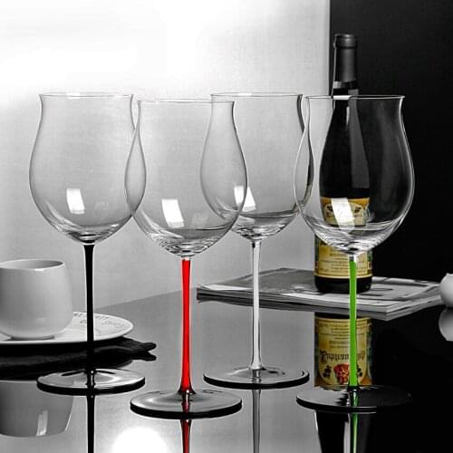Luxury Crystal wine glasses creative Goblet glass cup drinking glasses Bar Hotel party home Drinkware fashion wedding accessory