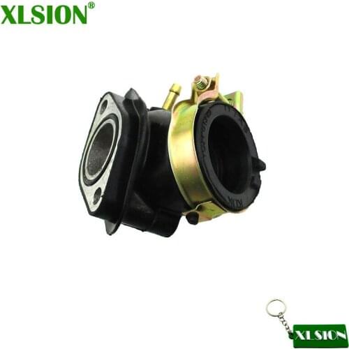 XLSION Intake Manifold Boot For GY6 4 Stroke Engine 125cc 150cc Scooter Moped ATV Quad Go Kart TaoTao Sunl Roketa Jonway Jmstar