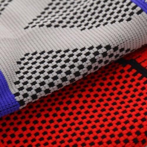 1PC S-5XL Plus Size Running Cycling Support Elastic Nylon Padded Knee Pads Patella Protector Protection Kneepad For Fat Person