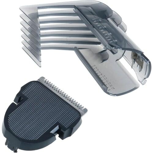 2pcs/set Hair Clipper Comb + Hair Trimmer Cutter For QC5105 QC5115 QC5155 QC5120