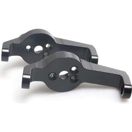 2pcs TRX4 Aluminum Front Caster Blocks Portal Drive for 1/10 RC Crawler Car TRAXXAS TRX-4 8232 Axle Steering Upgrade Parts