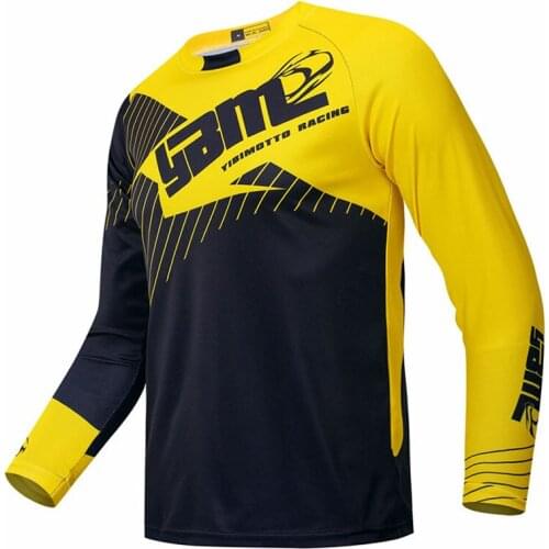 2020 New Brand YBM Motocross Jersey Downhil Mountain Bike DH Shirt MX Motorcycle Clothing Ropa For Men Quick Dry MTB