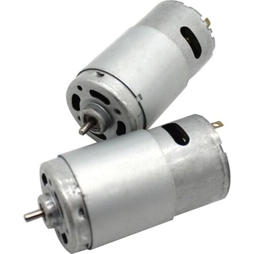 2pcs 575 Motor DC 12V Micro Motor 3200 rpm DIY Circuit Motor with 3.175mm Shaft Diameter for Handmade Robot Toy Car Models