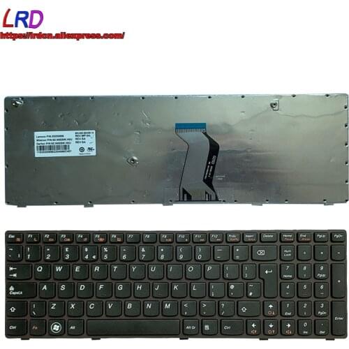 UK English Keyboard for Lenovo B570 B570e B575 B575e B590 Z570 Z575 V570 V570C V575 V580 Laptop 25200896 25200834 25200865