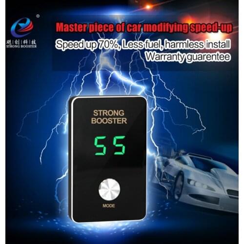 Car dvr led screen 8 drive Car pedal commander auto speed electric throttle controller for Renault CLIO