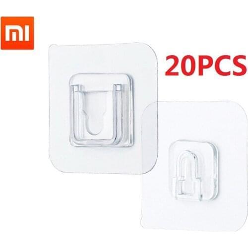 Double-Sided Adhesive Wall Hooks Hanger Strong Transparent Suction Cup Wall Holder For Kitchen dubbelzijdig klevende haken